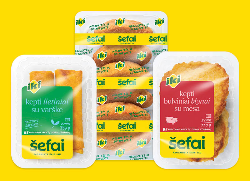 IKI ŠEFAI kepti blynai ar lietiniai