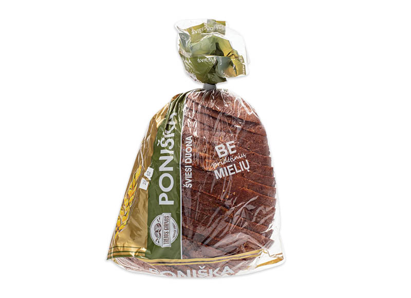 Bemielė šviesi plikyta duona PONIŠKA