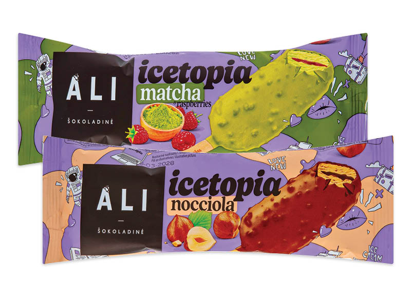 Ledai ant pagaliuko ICETOPIA ALI