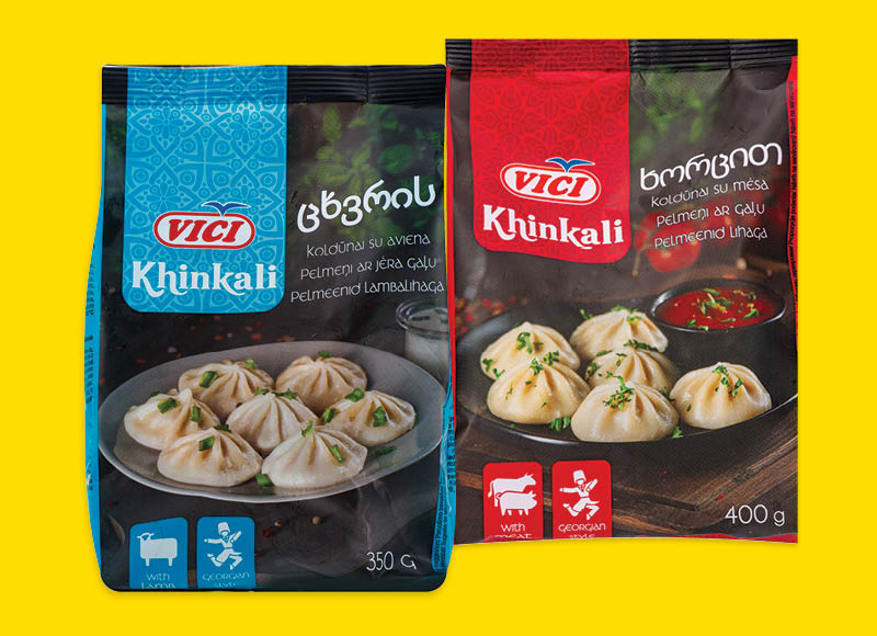 Šaldyti koldūnai VIČI KHINKALI