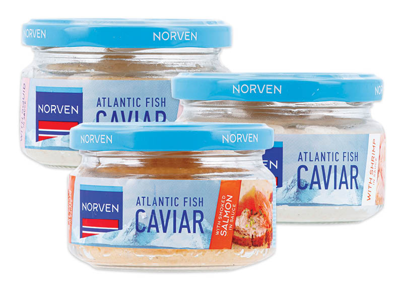 ATLANTO žuvų ikrų užtepėlė NORVEN