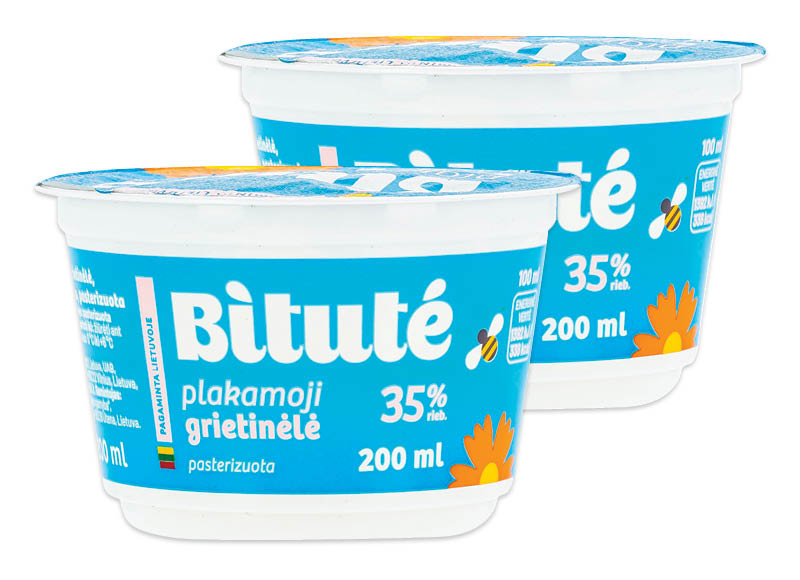 BITUTĖ grietinėlė