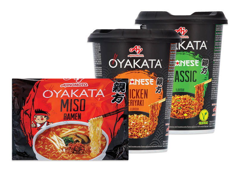Greitai paruošiamiems makaronams OYAKATA