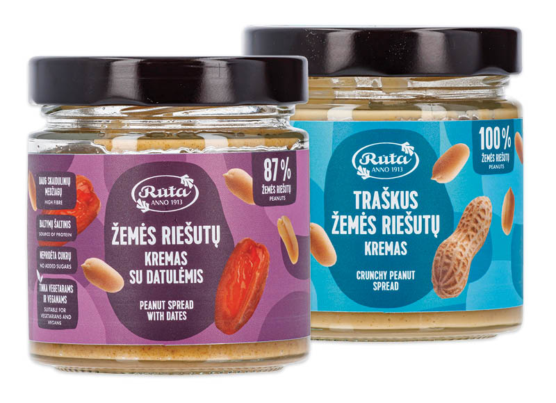 Žemės riešutų kremas RŪTA