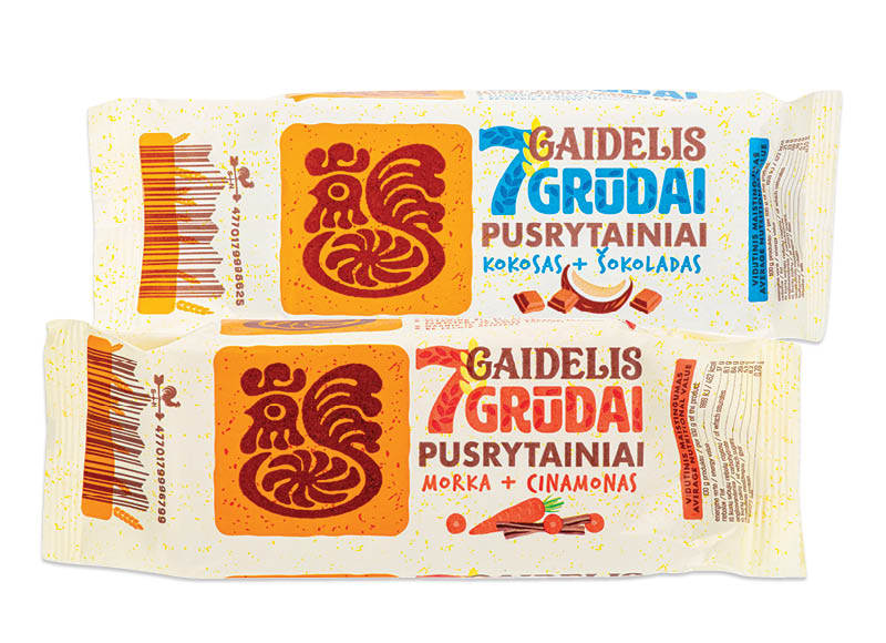 Sausainiai GAIDELIS 7 GRŪDAI