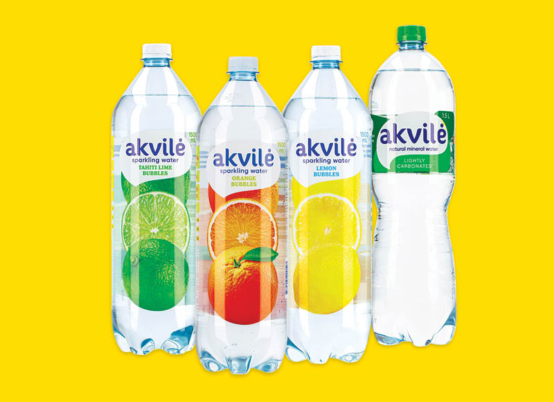 Gazuotas vanduo AKVILĖ