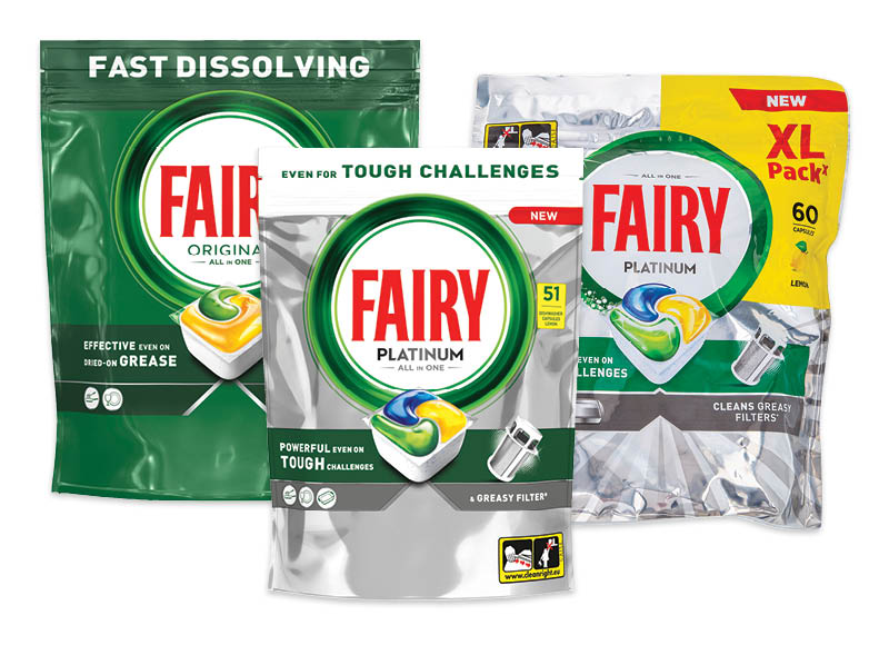Indaplovių kapsulėms FAIRY