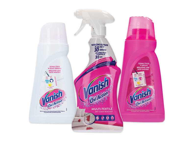 Dėmių valikliams VANISH