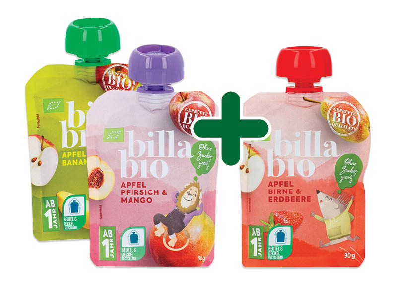 BILLA BIO tyrelė