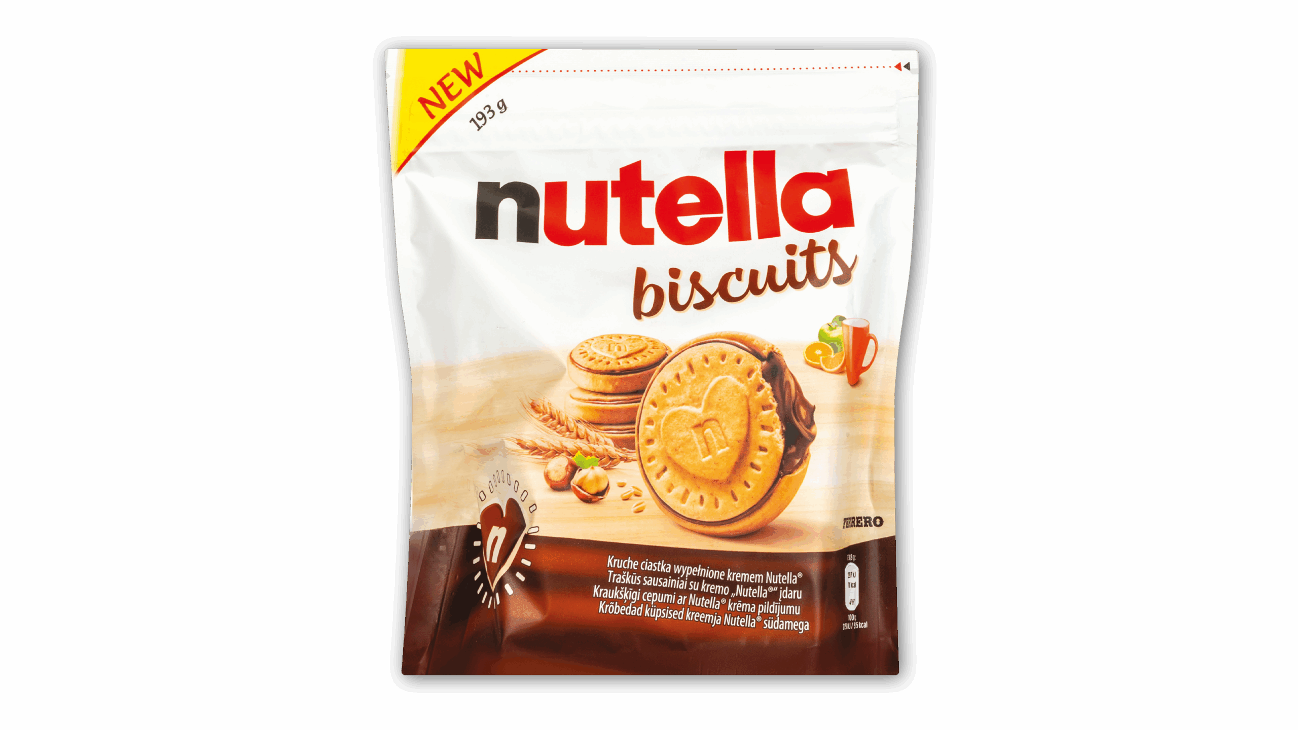 Sausainiai NUTELLA