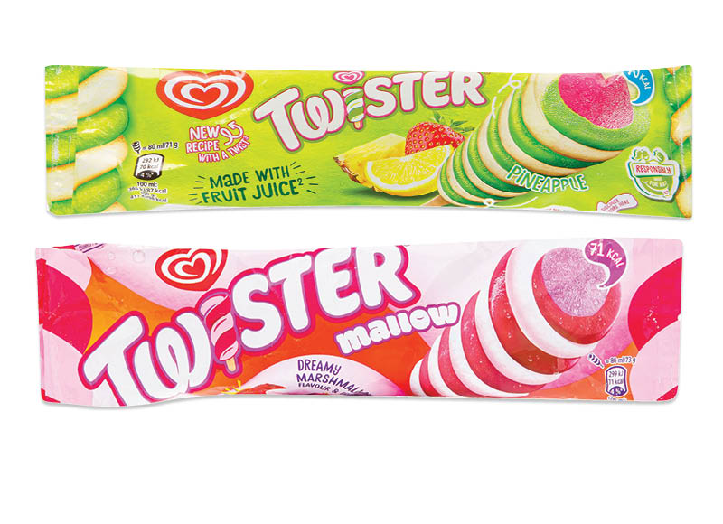 Ledams ant pagaliuko TWISTER