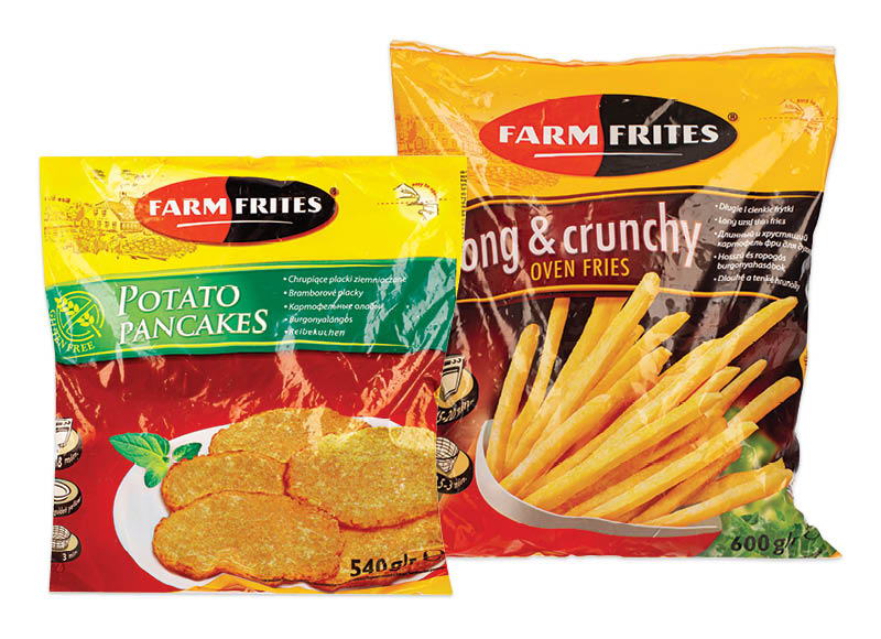 Šaldytoms bulvytėms ir blyneliams FARM FRITES
