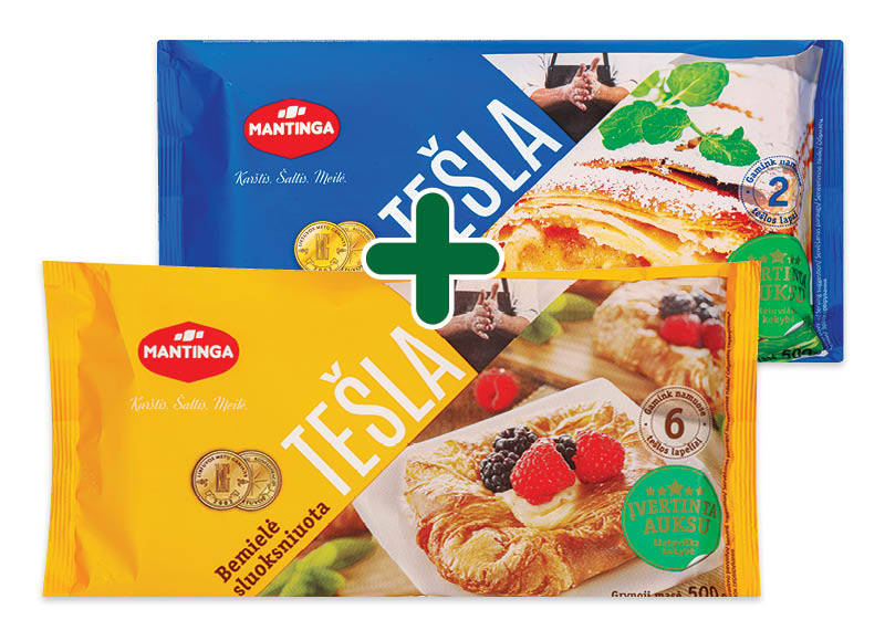 Šaldyta tešla MANTINGA