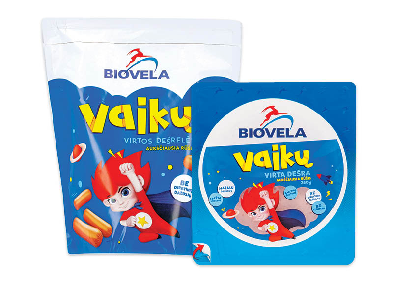 Mėsos gaminiai BIOVELA VAIKŲ