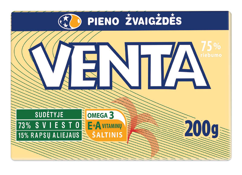 Tepiųjų riebalų mišinys VENTA