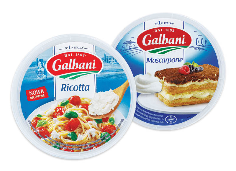 Sūriams GALBANI RICOTTA ir MASCARPONE