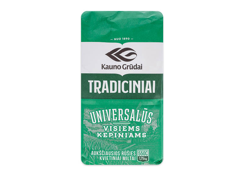 Kvietiniai miltai TRADICINIAI KAUNO GRŪDAI