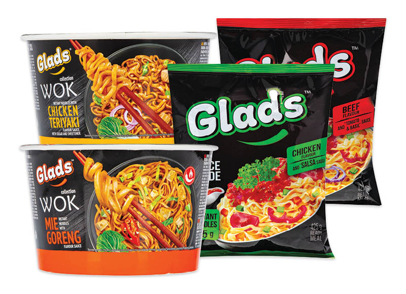 Greitai paruošiamiems makaronams GLADS