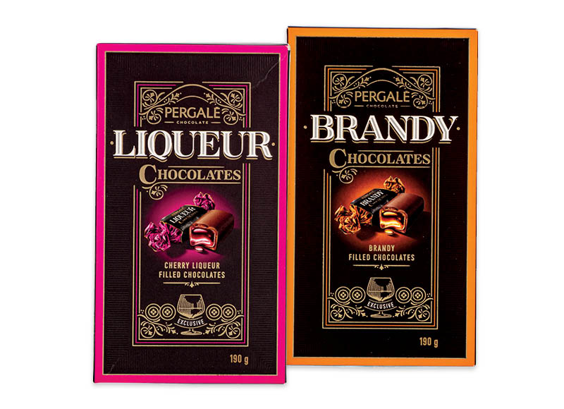 Saldainių dėžutė BRANDY ar LIQUEUR