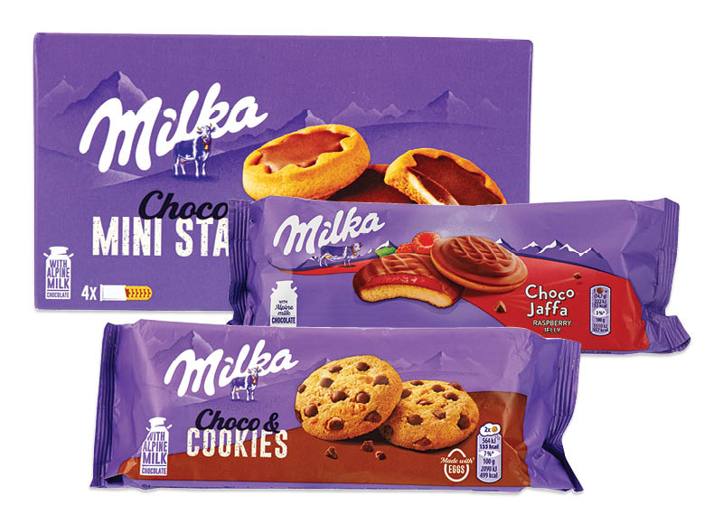 Sausainiai MILKA