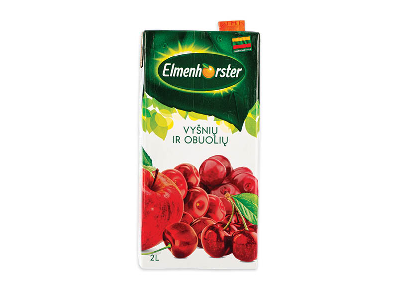 Vyšnių, obuolių sulčių gėrimas ELMENHORSTER