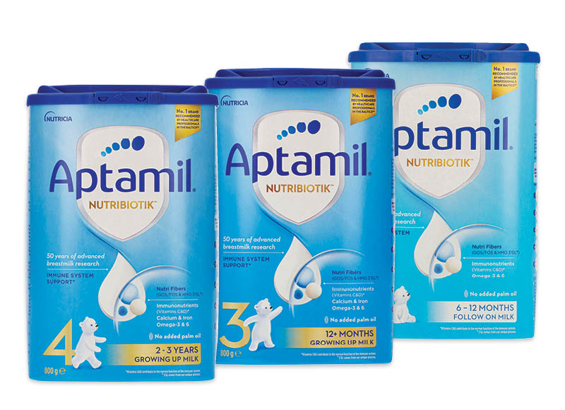 Pieno mišiniams APTAMIL NUTRIBIOTIK