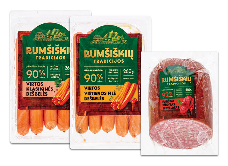Mėsos gaminiams RUMŠIŠKIŲ TRADICIJOS