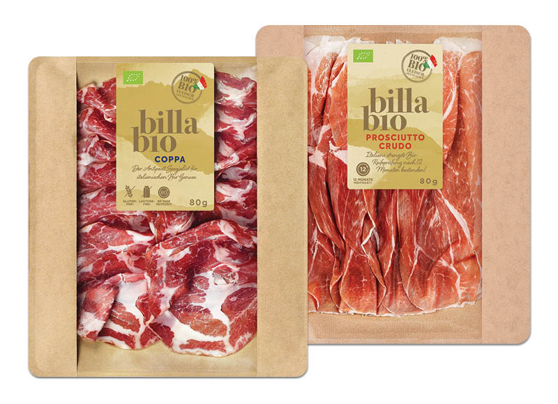 BILLA BIO mėsos gaminiams