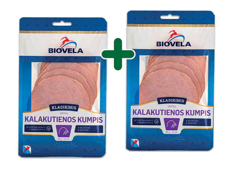 Virtas kalakutienos kumpis griežinėliais