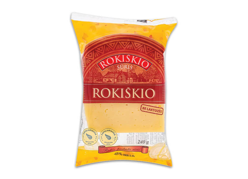 Sūris be laktozės ROKIŠKIO