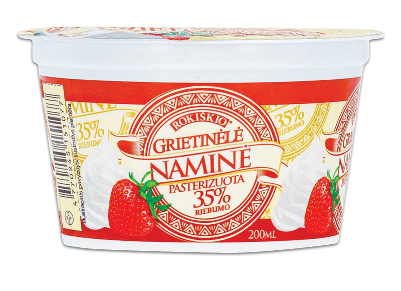 Grietinėlė ROKIŠKIO NAMINĖ