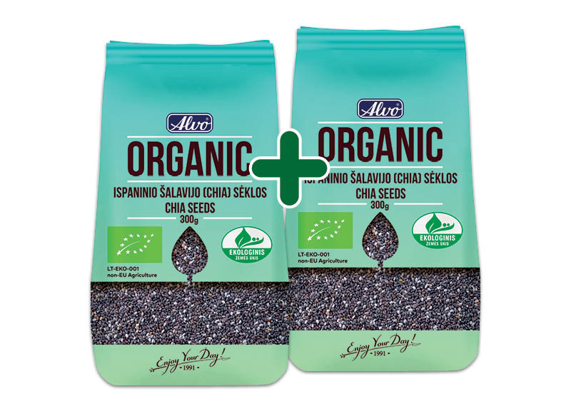 Ispaninių šalavijų sėklos ALVO ORGANIC