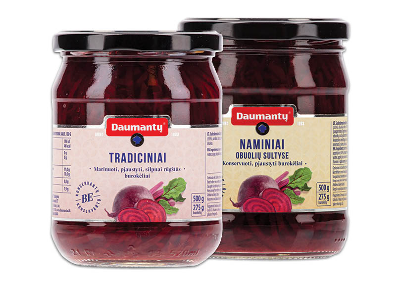 Marinuoti burokėliai DAUMANTŲ