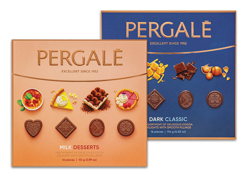 Saldainiai dėžutėje PERGALĖ