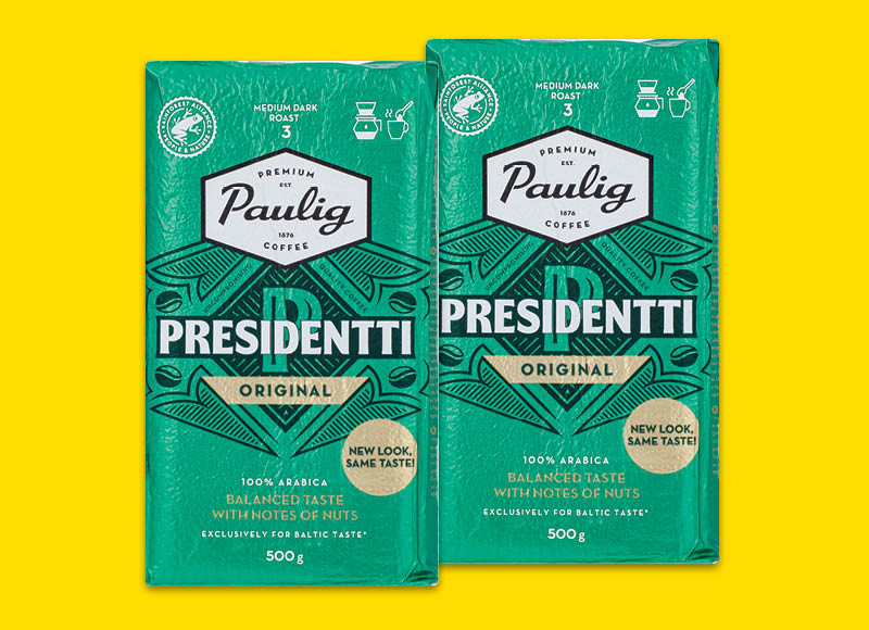 Malta kava PAULIG PRESIDENTTI