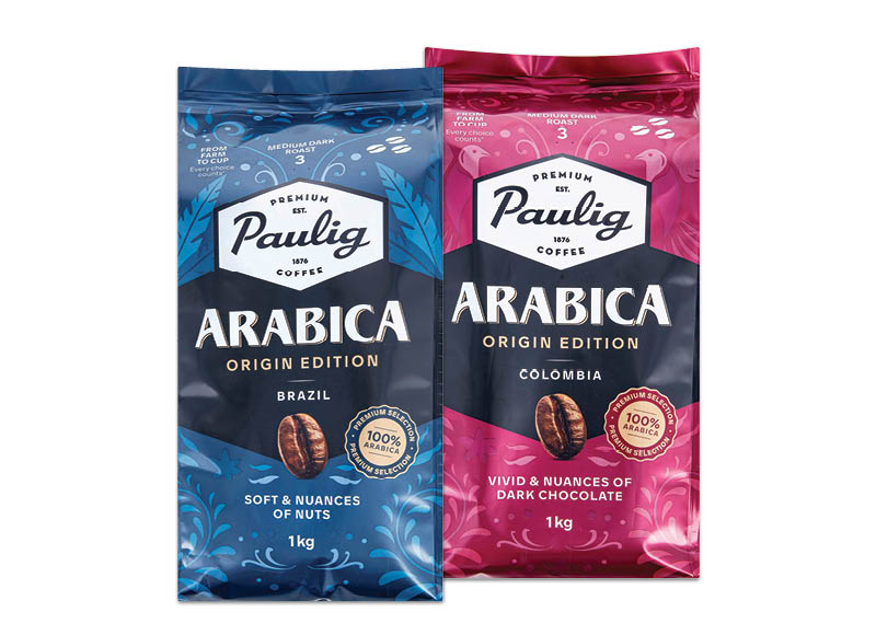Kavos pupelės PAULIG ARABICA ORIGIN