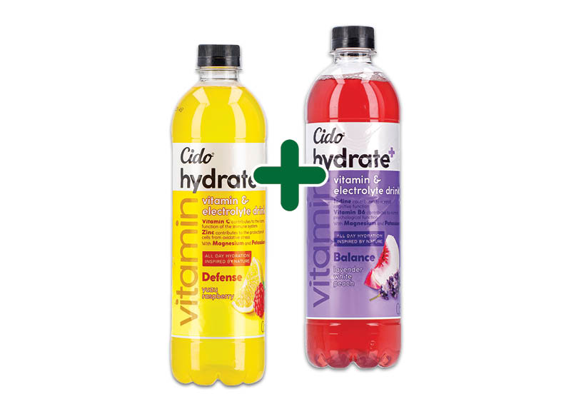 Izotoninis gėrimas CIDO HYDRATE+