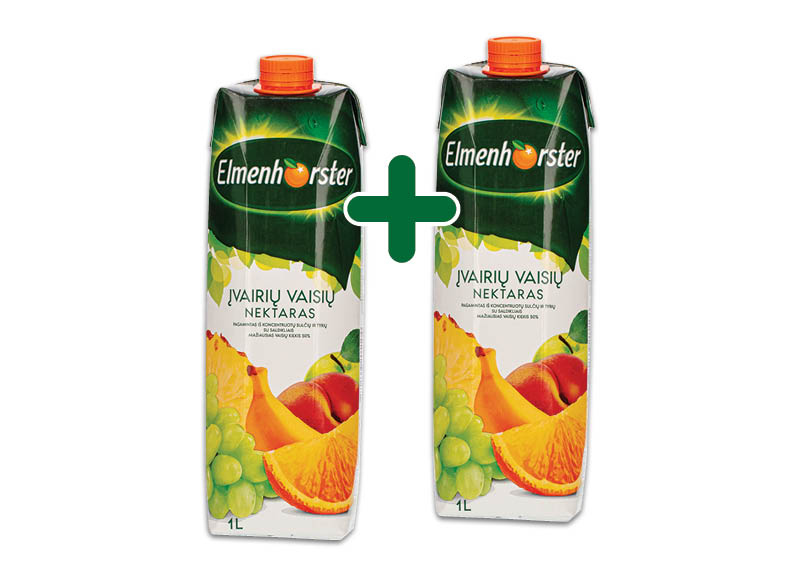 Įvairių vaisių nektaras ELMENHORSTER