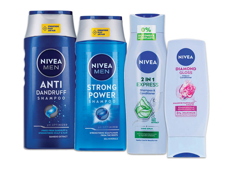 Plaukų šampūnas ir balzamas NIVEA