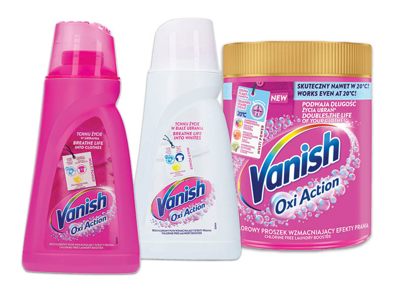 Dėmių valiklis VANISH OXIACTION
