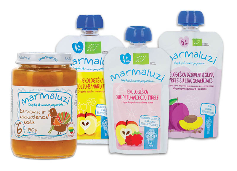 Tyrelėms ir košėms MARMALUZI