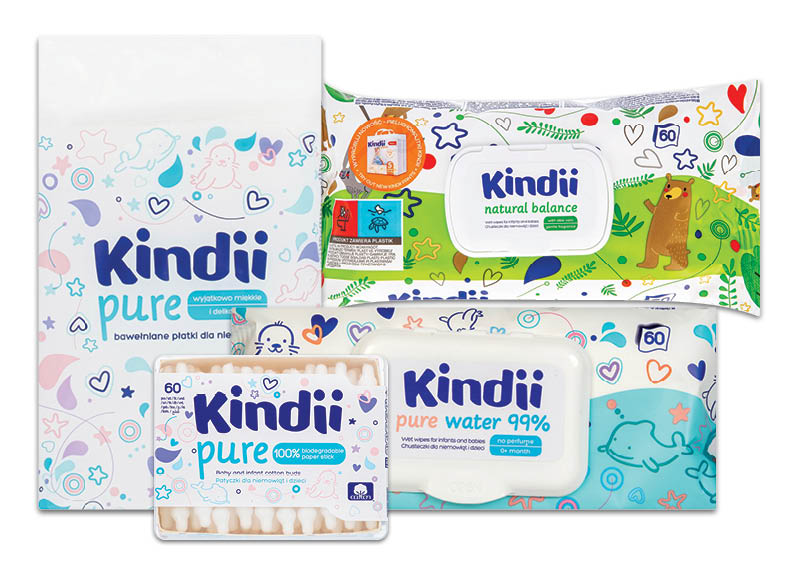 Kūdikių priežiūros priemonėms KINDII