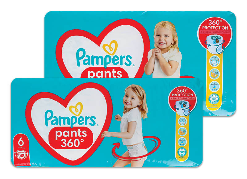 Sauskelnės PAMPERS PANTS GIANT PACK