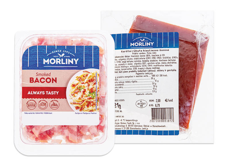 Mėsos gaminiams MORLINY