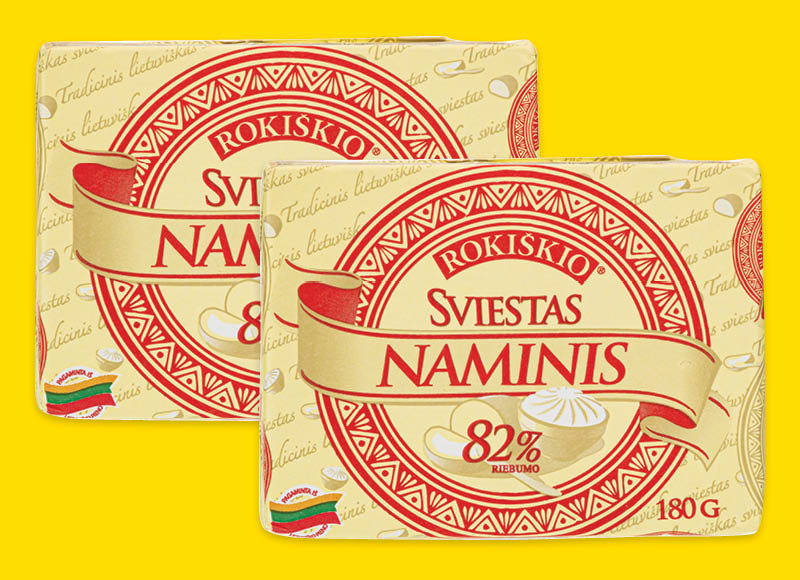 Sviestas ROKIŠKIO NAMINIS