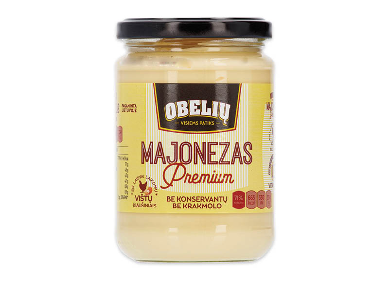 OBELIŲ majonezas PREMIUM