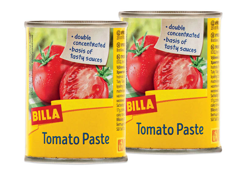 BILLA pomidorų pasta
