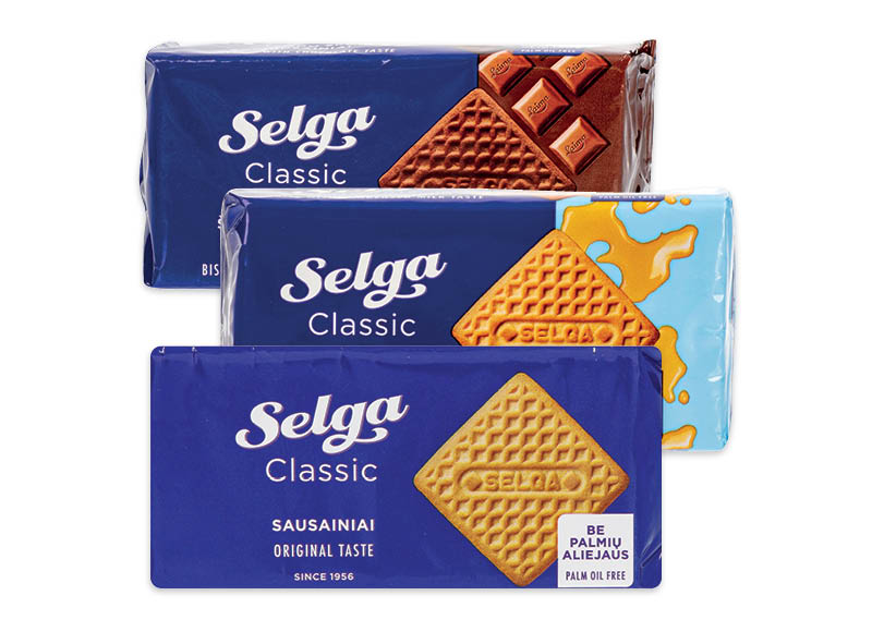 Sausainiai SELGA