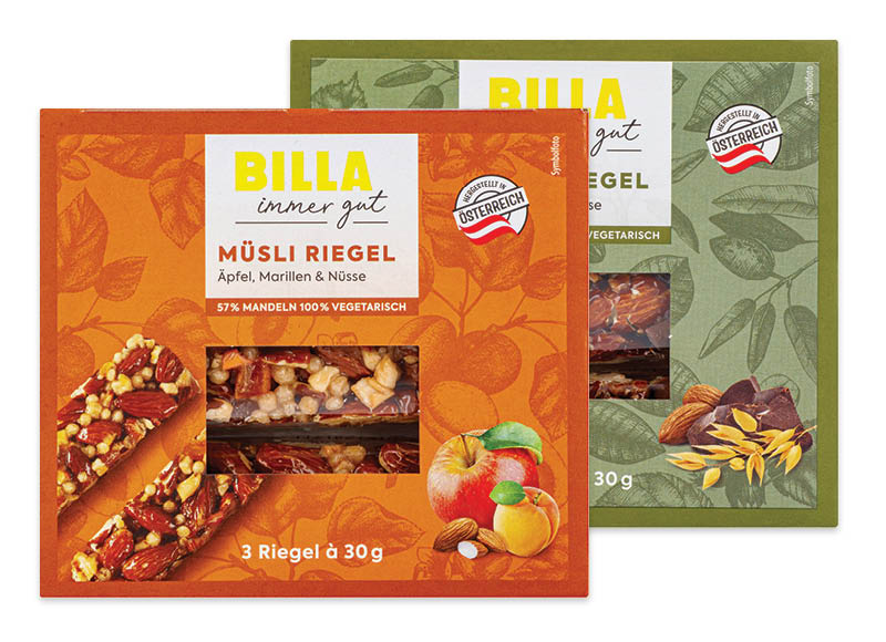 BILLA batonėlis IMMER GUT