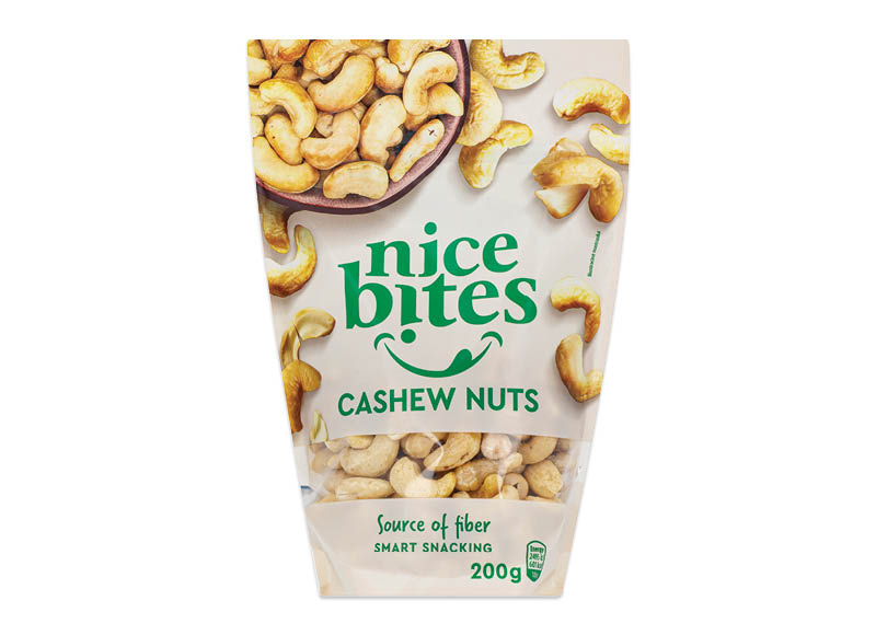 NICE BITES anakardžių riešutai